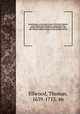 Sacred history or, the historical part of the Holy Scriptures of the Old and New Testaments : digested into due method, with respect to order of time and place : with observations tending to illustrate some passages therein. v.1, Ellwood, Thomas, 1639-1713. 4n 