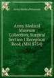 Army Medical Museum Collection, Surgical Section I Reception Book (MM 8754), Army Medical Museum 