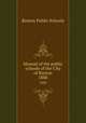 Manual of the public schools of the City of Boston. 1888, Boston Public Schools 