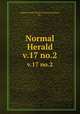 Normal Herald. v.17 no.2, Indiana State Normal School (Indiana, Pa.) 