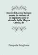 Storie di Locri e Gerace messe in ordine ed in rapporto con le vicende della Magna Grecia, di ., Pasquale Scaglione 