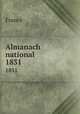 Almanach national. 1831, France 