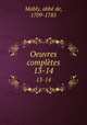 Oeuvres compltes. 13-14, 