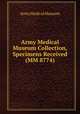 Army Medical Museum Collection, Specimens Received (MM 8774), Army Medical Museum 