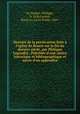 Histoire de la perscution faite l`glise de Rouen sur la fin du dernier sicle, par Philippe Legendre . Prcde d`une notice historique et bibliographique et suivie d`un appendice, 