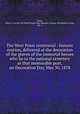 The West Point centennial : historic oration, delivered at the decoration of the graves of the immortal heroes who lie in the national cemetery at that memorable post, on Decoration Day, May 30, 1878, Dane, Henry C,Society of United States War Veterans. George Washington Camp, No. 1 