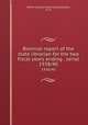 Biennial report of the state librarian for the two fiscal years ending . serial. 1938/40, North Carolina State Library,Uzzell, E. M 