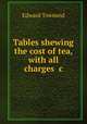 Tables shewing the cost of tea, with all charges &c, Edward Townend 