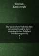 Die deutschen Volksbcher; gesammelt und in ihrer ursprnglichen Echtheit wiederhergestellt. 9, Simrock, Karl Joseph, 1802-1876 