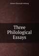 Three Philological Essays, J. C. Adelung 