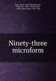 Ninety-three microform, Hugo, Victor, 1802-1885,Benedict, Frank Lee, 1834-1910,Friswell, J. Hain (James Hain), 1825-1878 