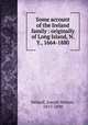 Some account of the Ireland family : originally of Long Island, N. Y., 1664-1880, Ireland, Joseph Norton, 1817-1898 