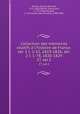 Collection des mmoires relatifs l`histoire de France. sr. 1 t. 1-52, 1819-1826; sr. 2 t. 1-78, 1820-1829. 27, ser.2, 