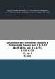 Collection des mmoires relatifs l`histoire de France. sr. 1 t. 1-52, 1819-1826; sr. 2 t. 1-78, 1820-1829. 45, ser.1, 