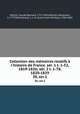 Collection des mmoires relatifs l`histoire de France. sr. 1 t. 1-52, 1819-1826; sr. 2 t. 1-78, 1820-1829. 38, ser.1, 