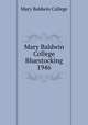 Mary Baldwin College Bluestocking 1946, Mary Baldwin College 