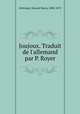 Joujoux. Traduit de l`allemand par P. Royer, Oettinger, Eduard Maria, 1808-1872 