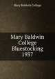 Mary Baldwin College Bluestocking 1937, Mary Baldwin College 