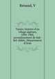 Tassin; histoire d`un village algrien, 1890-1900, arrondissement de Sidi-Bel-Abbs, Dpartement d`Oran, Renaud, V 