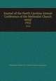 Journal of the North Carolina Annual Conference of the Methodist Church serial. 1952, Methodist Church (U.S.). North Carolina Conference 