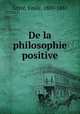 De la philosophie positive, 