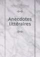 Anecdotes littraires, 