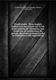 Enoch arden. Texte anglais publi avec une notice sur la vie et les oeuvres de Tennyson, une tude sur la versification du pome, des notes grammaticales et littraires et des appendices, Tennyson, Alfred Tennyson, Baron, 1809-1892 
