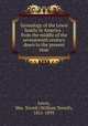 Genealogy of the Lewis family in America : from the middle of the seventeenth century down to the present time, Lewis, Wm. Terrell (William Terrell), 1811-1893 