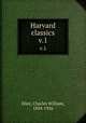 Harvard classics. v.1, Eliot, Charles William, 1834-1926 