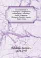 Le socialisme l`tranger : Angleterre, Allemagne, Autriche, Italie, Espagne, Hongrie, Russie, Japon, tats-Unis, Bardoux, Jacques, 1874-1959 