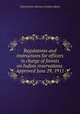 Regulations and instructions for officers in charge of forests on Indian reservations. Approved June 29, 1911, United States. Bureau of Indian affairs 