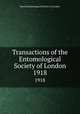 Transactions of the Entomological Society of London. 1918, Royal Entomological Society of London 