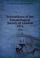 Transactions of the Entomological Society of London. 1914, Royal Entomological Society of London 