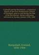 Caldwell and the Revolution : a historical sketch of the First Presbyterian Church of Elizabeth, prior to and during the War of the Revolution : being a discourse delivered on Sunday, January 25th, 1880, Kempshall, Everard, 1830-1904 