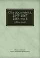 City documents, 1847-1867. 1854- no.8, Roxbury (Boston, Mass.). Municipal government 