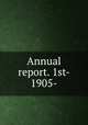 Annual report. 1st- 1905-, Massachusetts. Superintendant for suppressing the gypsy and brown-tail moths. [from old catalog] 