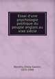 Essai d`une psychologie politique du peuple anglais au xixe sicle, Boutmy, Emile Gaston, 1835-1906 