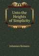 Unto the Heights of Simplicity, 