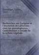 Recherches sur l`origine et l`volution des plastides chez les ptridophytes. Contribution l`tude de la cellule vgtale, Emberger, Louis, 1897- 