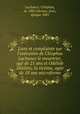 Livre et complainte sur l`excution de Clophas Lachance le meurtrier, ag de 21 ans et Odlide Dsilets, la victime, age de 18 ans microforme, 