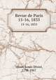 Revue de Paris. 15-16, 1835, 