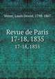 Revue de Paris. 17-18, 1835, 