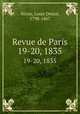 Revue de Paris. 19-20, 1835, 