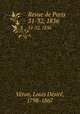 Revue de Paris. 31-32, 1836, 