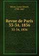 Revue de Paris. 33-34, 1836, 