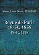 Revue de Paris. 49-50, 1838, 
