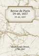 Revue de Paris. 39-40, 1837, 