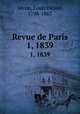 Revue de Paris. 1, 1839, 