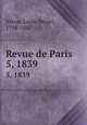 Revue de Paris. 5, 1839, 