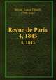 Revue de Paris. 4, 1843, 